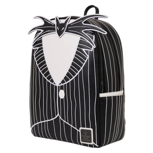 Loungefly Disney The Nightmare Before Christmas Jack Skellington Cosplay Backpack - Black