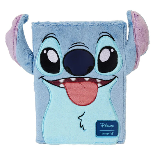 Loungefly Disney Lilo & Stitch Plush Journal - Blue