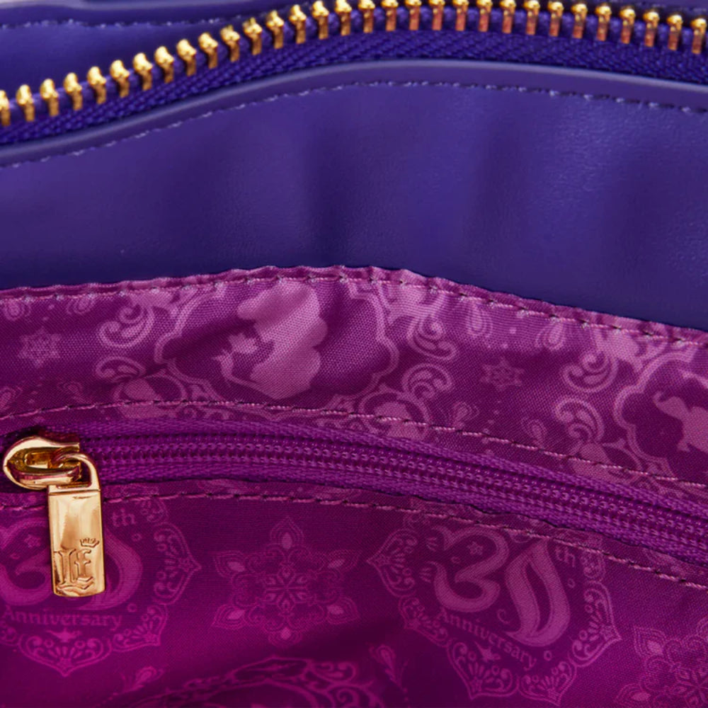 Loungefly Disney Aladdin 30th Anniversary Crossbody Bag - Purple