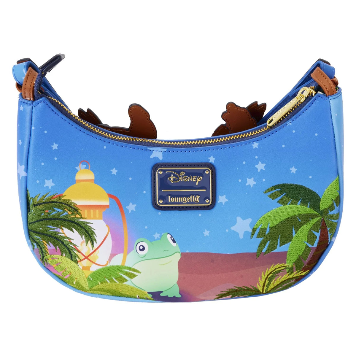 Loungefly Disney Stitch Camping Cuties Crossbody Bag - Blue