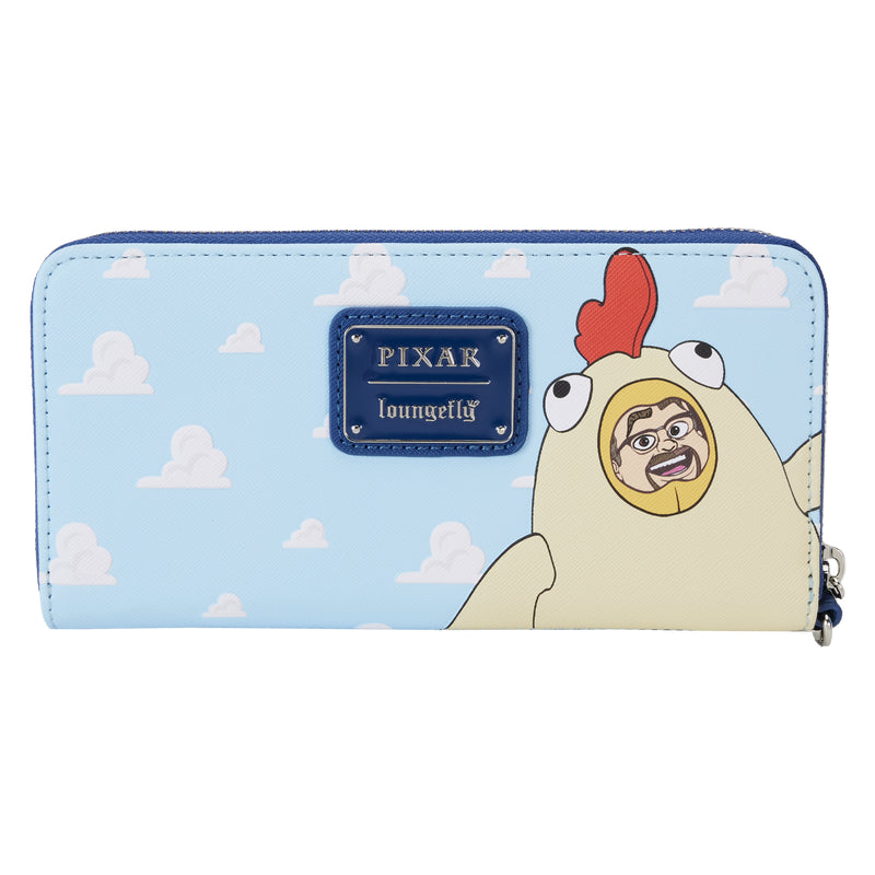 Loungefly Pixar Toy Story Movie Collab Baddies Zip Around Wristlet Wallet - Blue