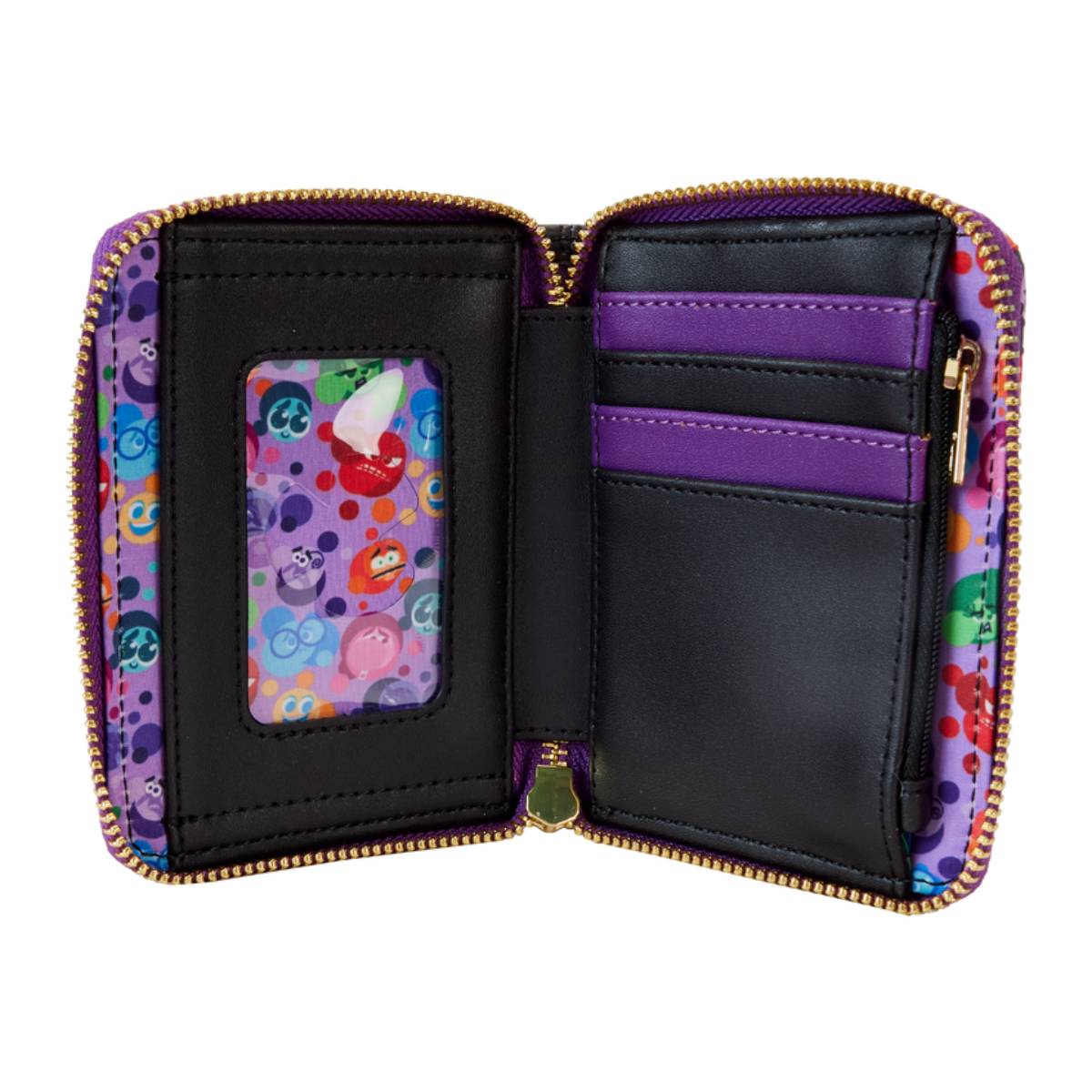 Loungefly Pixar Inside Out 2 Core Memories Zip Around Wallet