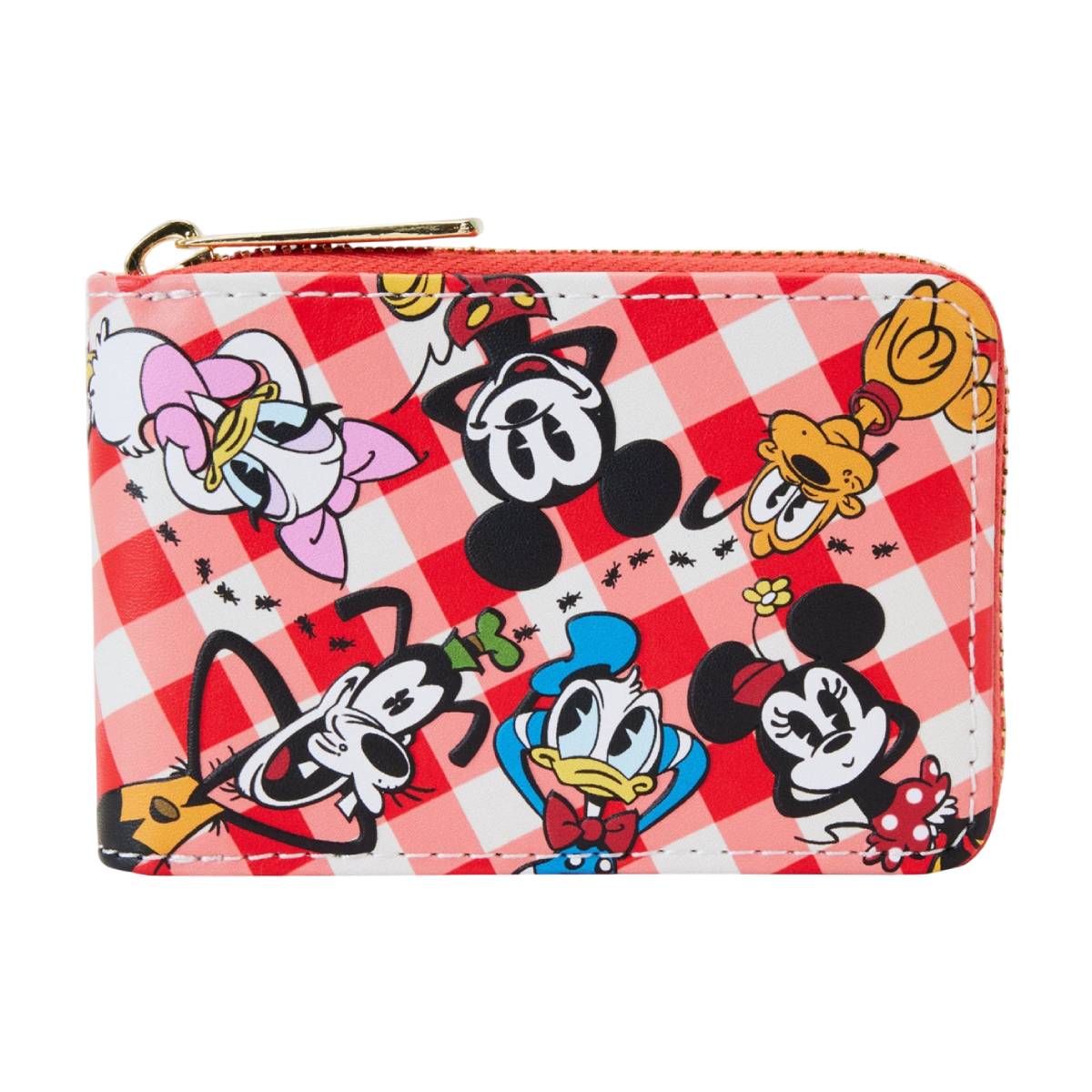 Loungefly Disney Mickey and Friends Picnic Accordion Wallet