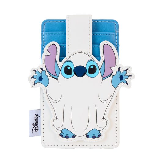 Loungefly Disney Stitch Ghost Card Holder - White/Blue