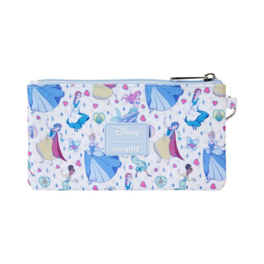 Loungefly Disney Princess Manga Style Wristlet Wallet - White