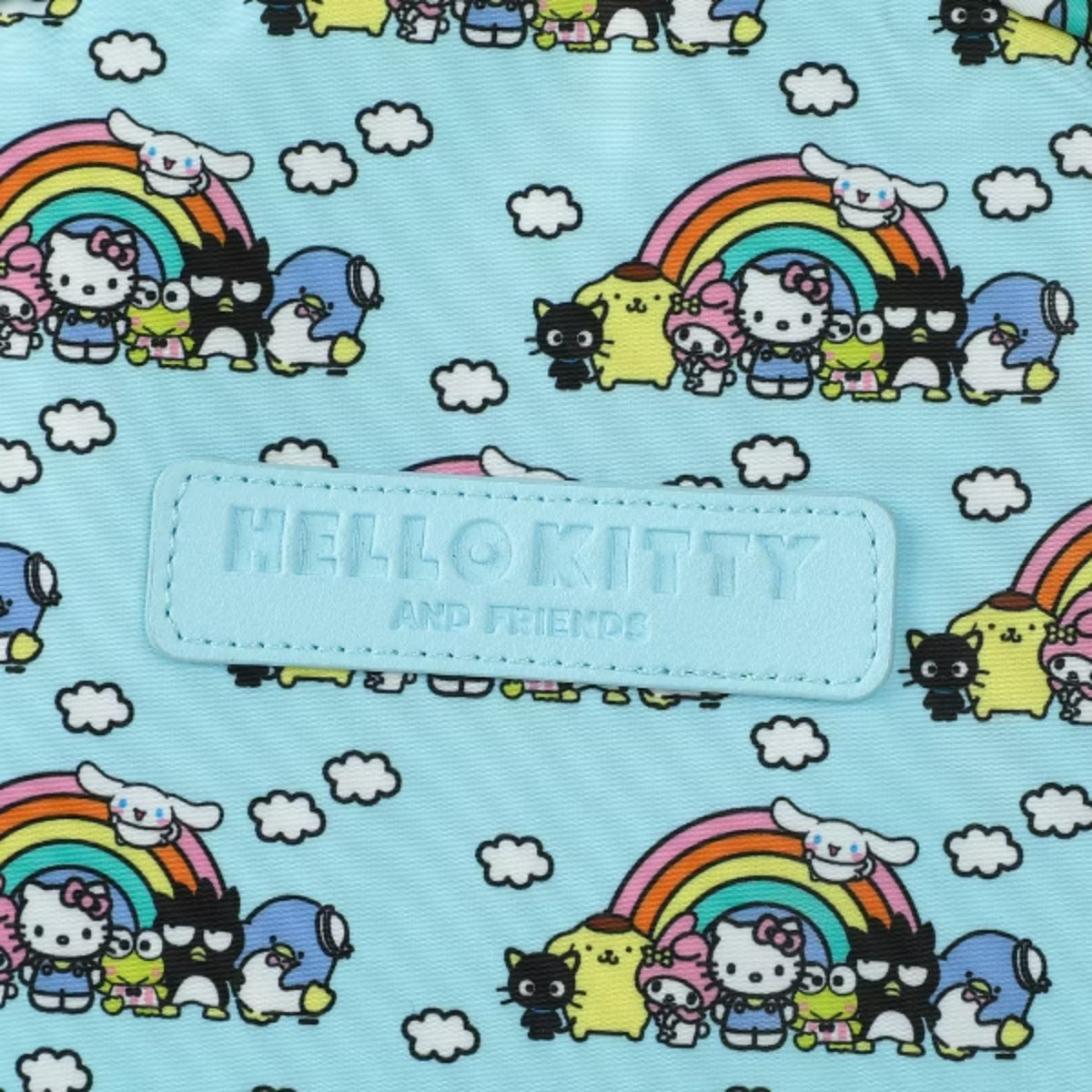 Bioworld Hello Kitty And Friends Favorite Characters 16.5" Adult Travel Backpack - Blue