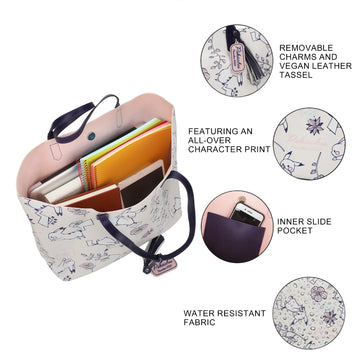 Pokémon Women's 20" Tote Bag - White