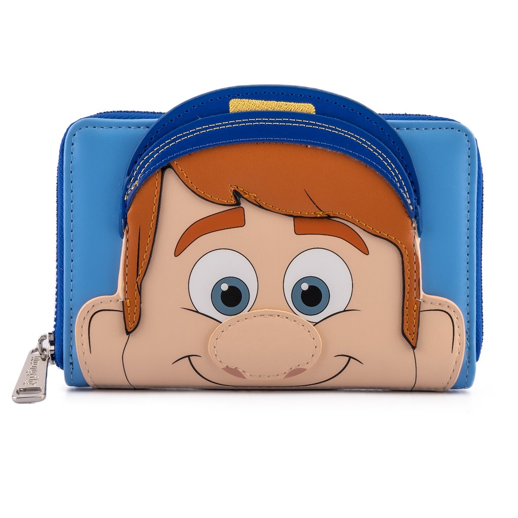 Cartera con cremallera alrededor de Disney Wreck-It Ralph Fix It Felix de Loungefly