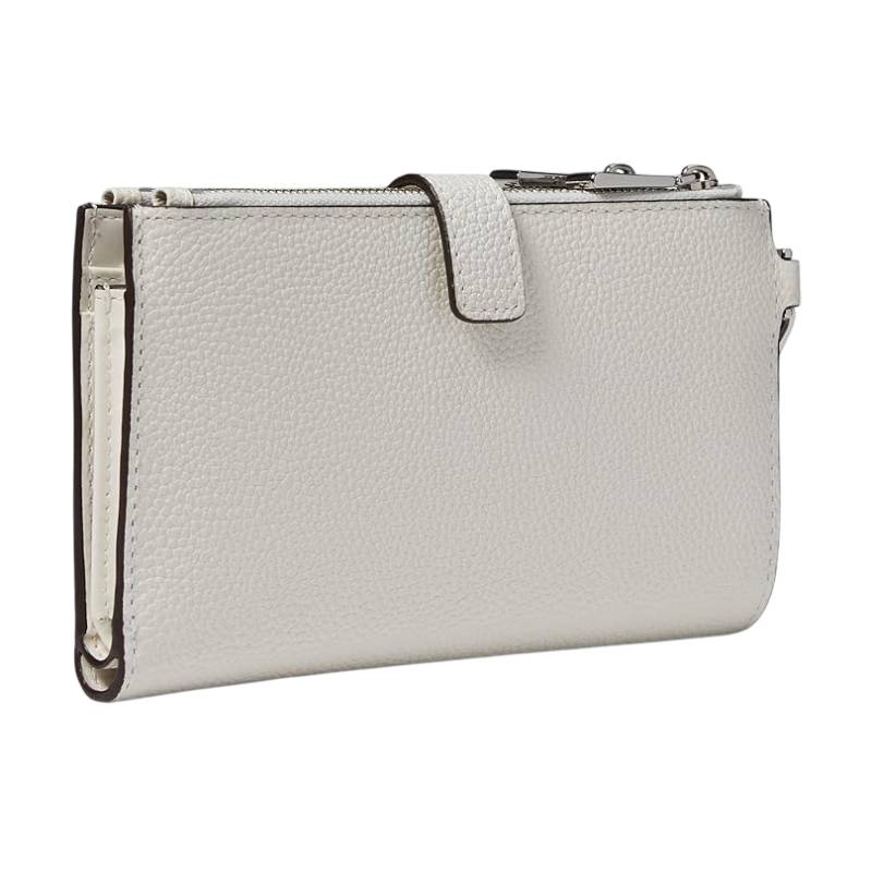 Michael Kors Jet Set Double Zip Wristlet - White