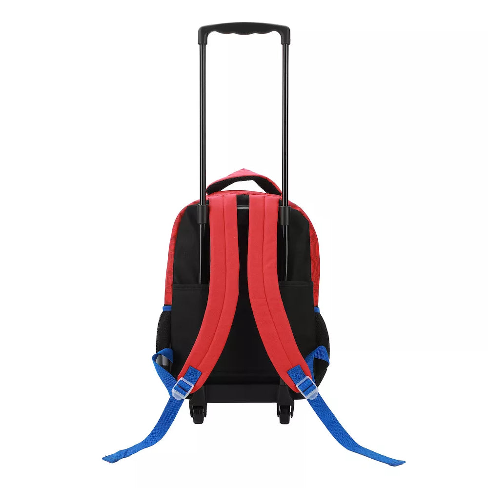 Super Mario Bros 16" Youth Trolley Backpack with Rolling Wheels