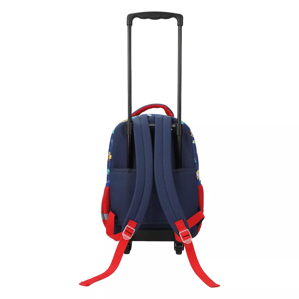 Paw Patrol 16" Youth Trolley Backpack with Rolling Wheels