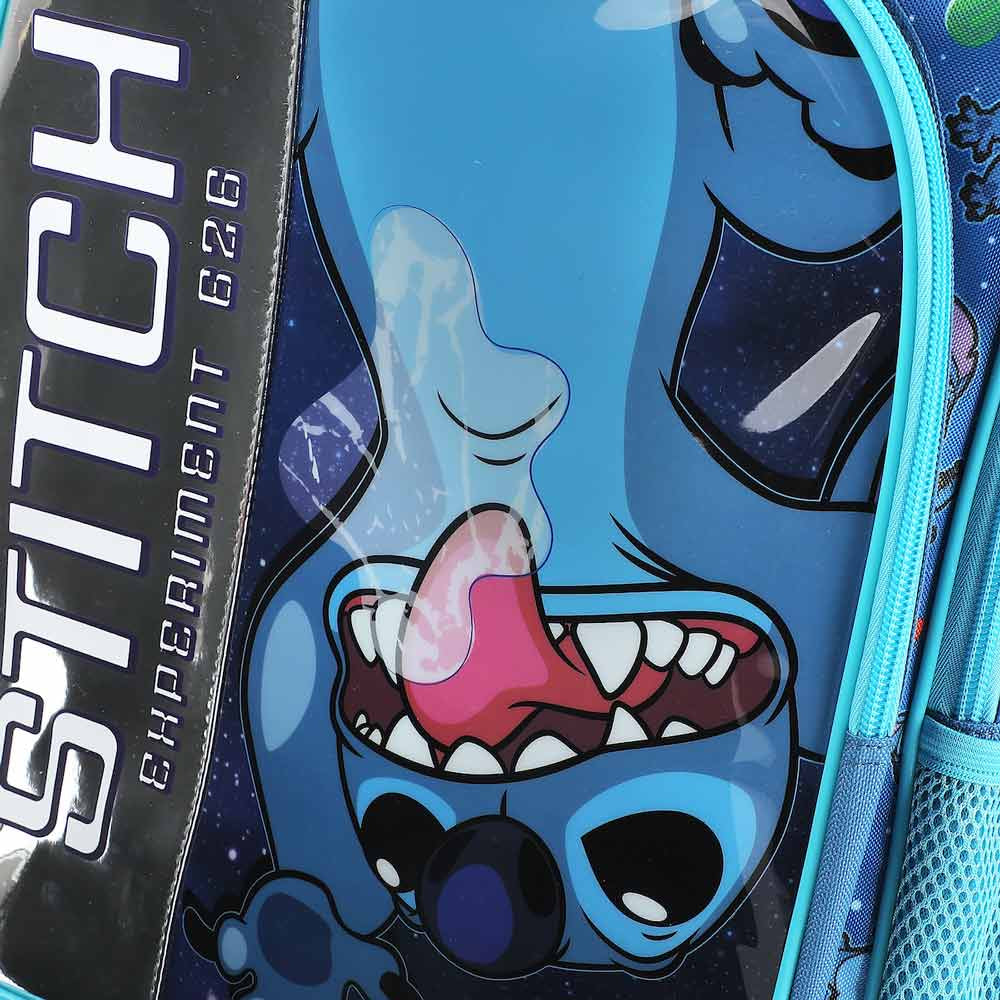 Disney Lilo & Stitch 20" Youth Trolley Backpack with Rolling Wheels - Blue