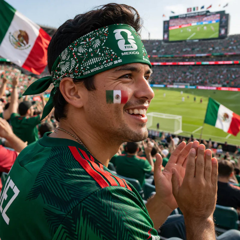 FIFA World Cup 2026 Unisex Mexico Bandana - Green