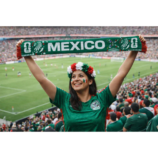 FIFA World Cup 2026 Unisex Mexico Scarf - Green