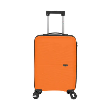 Toscano Ditta Hardside Spinner Wheel Luggage Suitcase - Orange