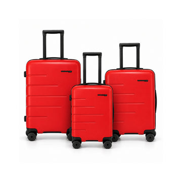 Destinations (3-Piece) Kids Luggage Set - Red