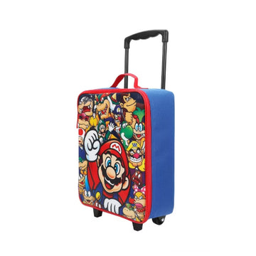 Bioworld Super Mario Bros 14" Character Group Shot Luggage