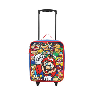 Bioworld Super Mario Bros 14" Character Group Shot Luggage