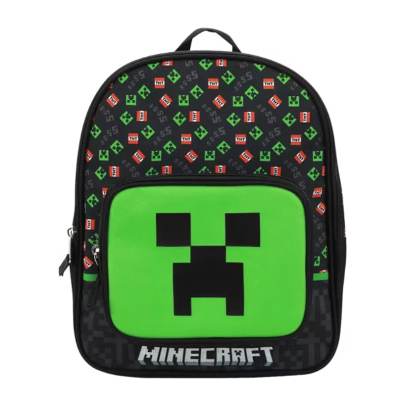 Bioworld Minecraft Creeper Luggage Set (2-Piece) - Black/Green