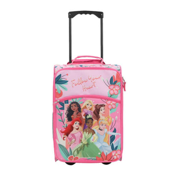 Bioworld Disney Princess Follow Your Heart Youth 18" Luggage - Pink