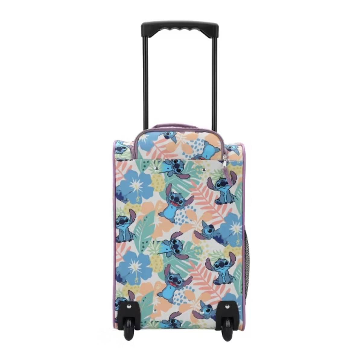 Disney Lilo & Stitch Tropical Fruit & Flowers Youth 18.5" Luggage - Blue