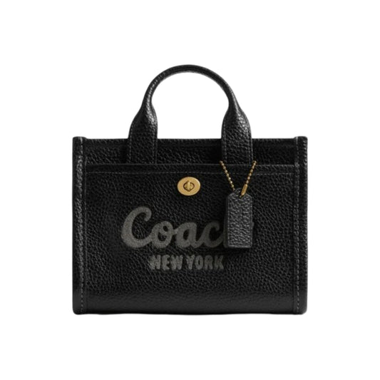 Coach Cargo 20 Tote Bag with Detachable Strap - Black