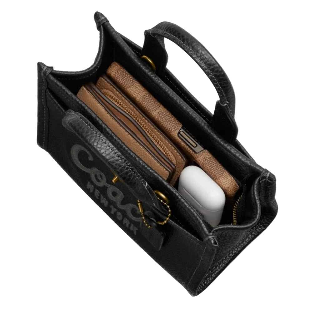 Coach Cargo 20 Tote Bag with Detachable Strap - Black