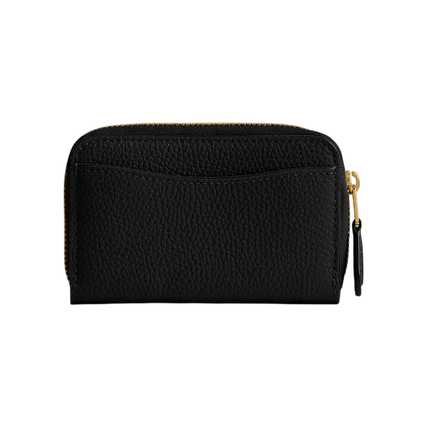 Coach Essential Small Zip Around Card Case - Black