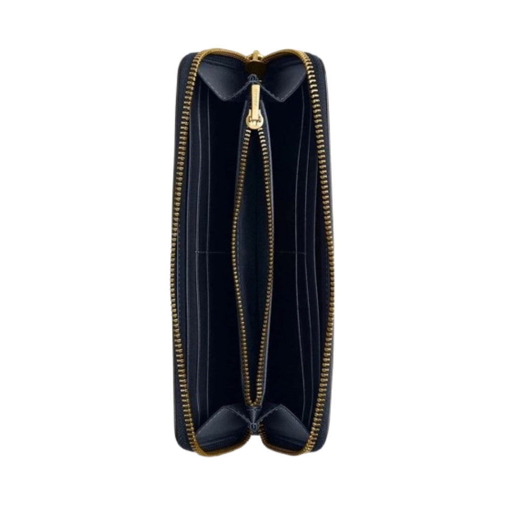 Coach Essential Slim Accordion Leather Wallet - Blue