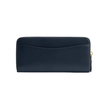 Coach Essential Slim Accordion Leather Wallet - Blue