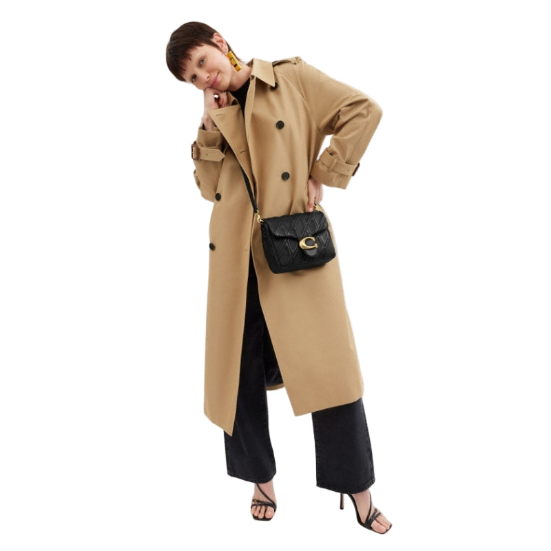 Coach Times Square Tabby Shoulder Bag with Quilting