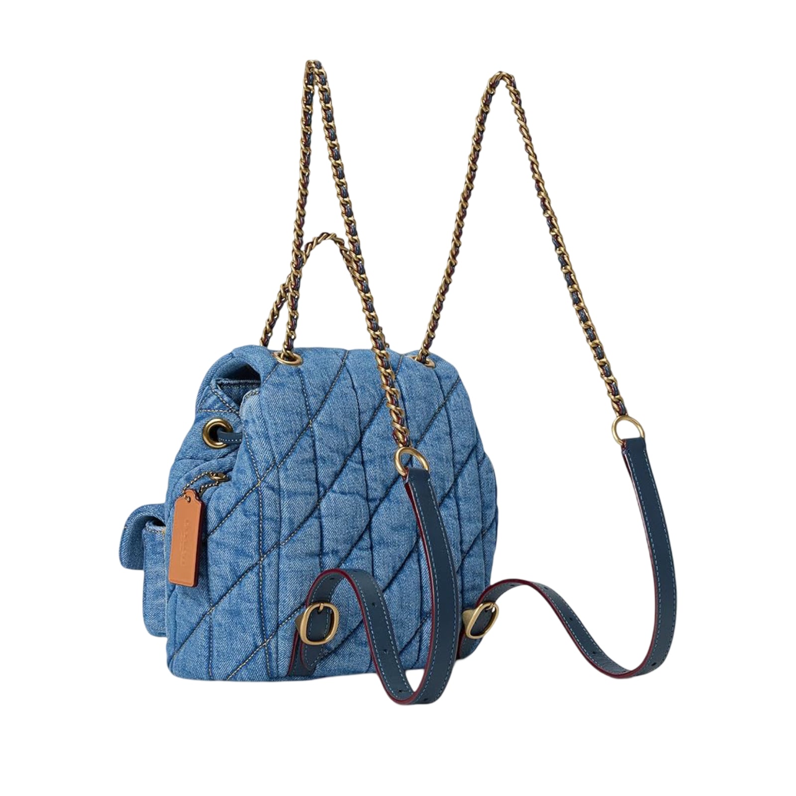 Coach Tabby Backpack with Quilting - Blue– Curacao