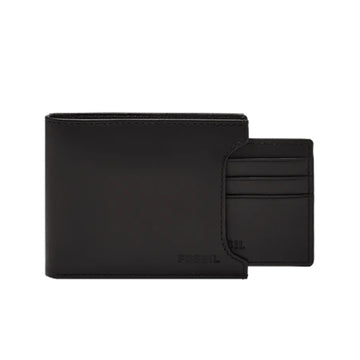 Fossil Derrick RFID Sliding 2-in-1 Wallet - Black