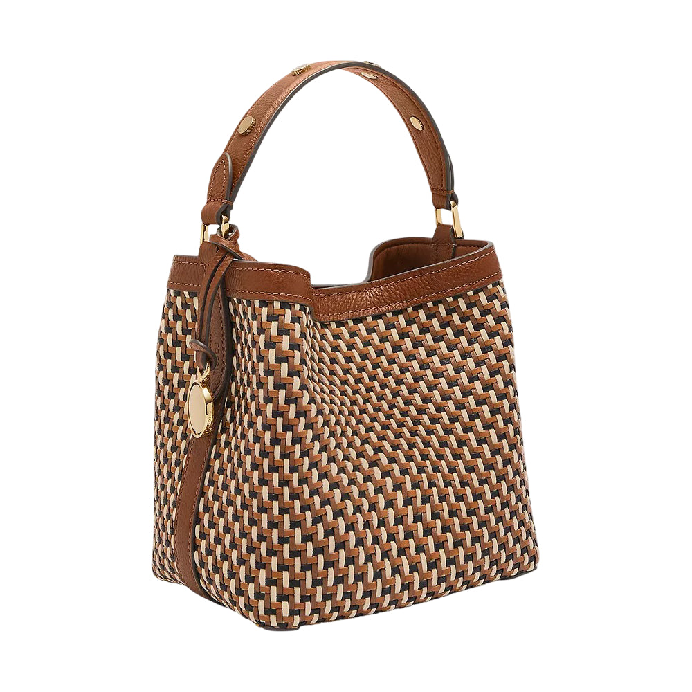 Fossil Jessie Small Bucket Crossbody Bag - Brown