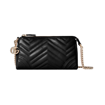 Gucci GG Marmont Women's Chain Shoulder Bag - Black