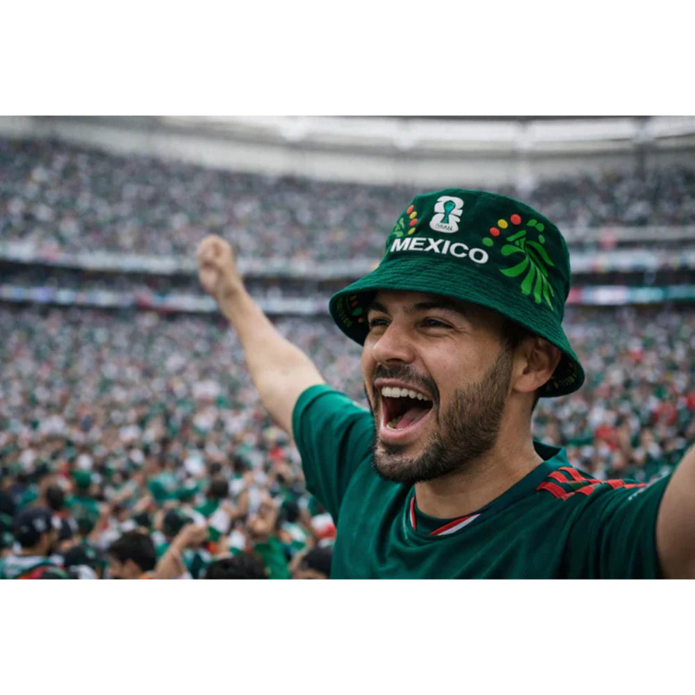 FIFA World Cup 2026 Unisex Mexico Bucket Hat - Green