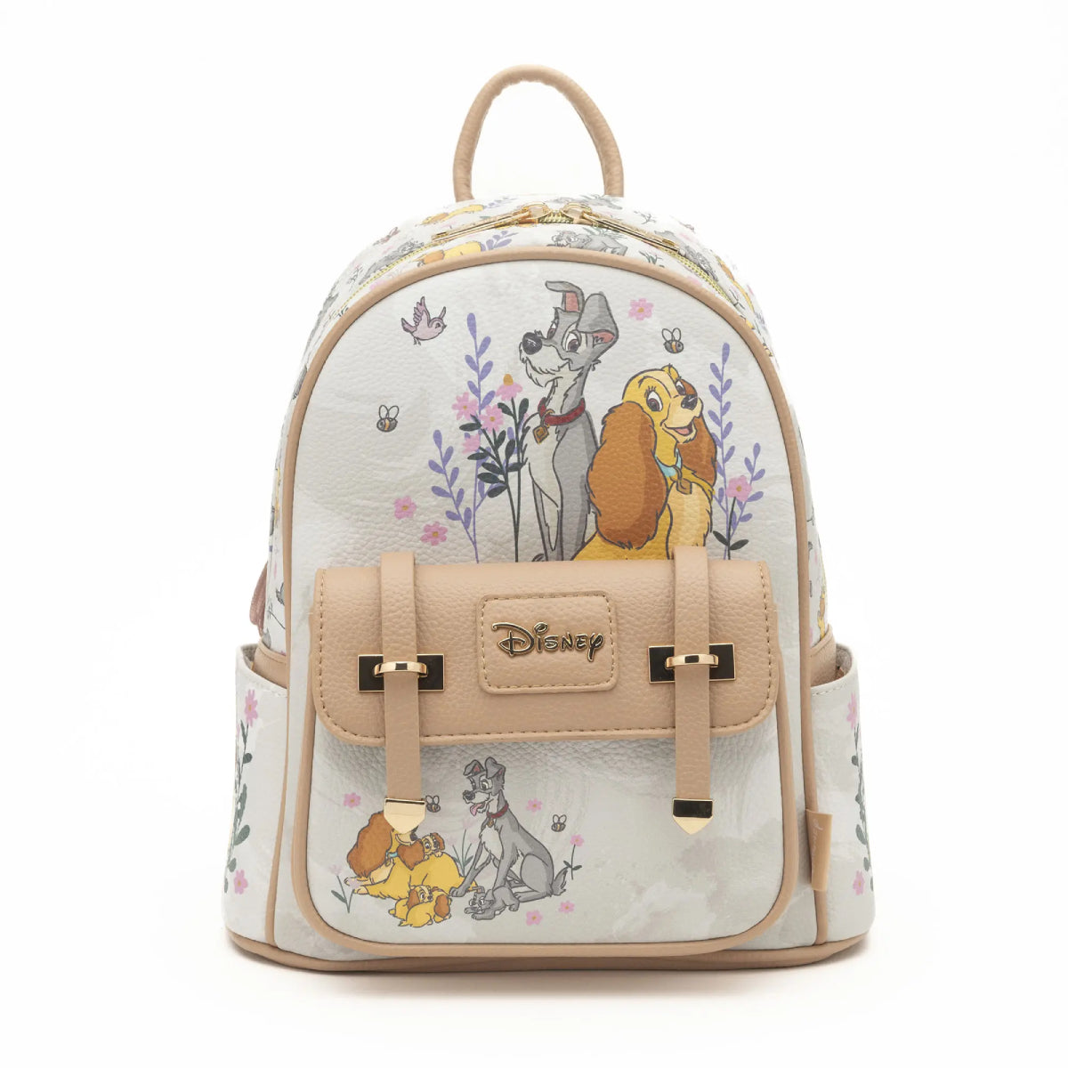 Wondapop Disney Lady And The Tramp Mini Backpack - Beige