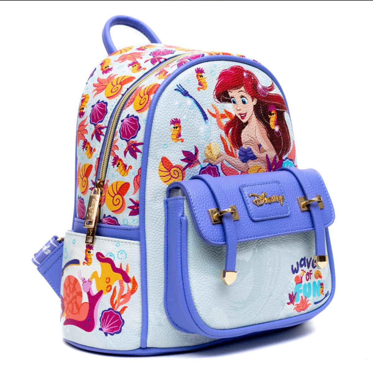 Disney The Little Mermaid Mini Backpack - Blue