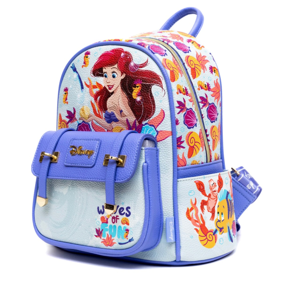 Disney The Little Mermaid Mini Backpack - Blue