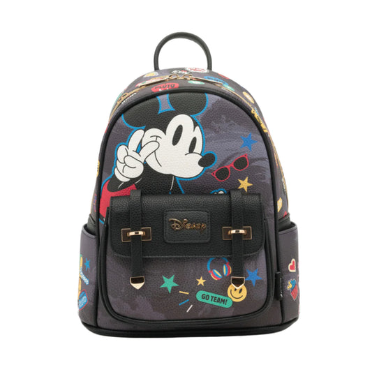 Wondapop Disney Mickey Mouse Mini Backpack - Black