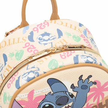Disney Stitch and Scrump Mini Backpack - Beige