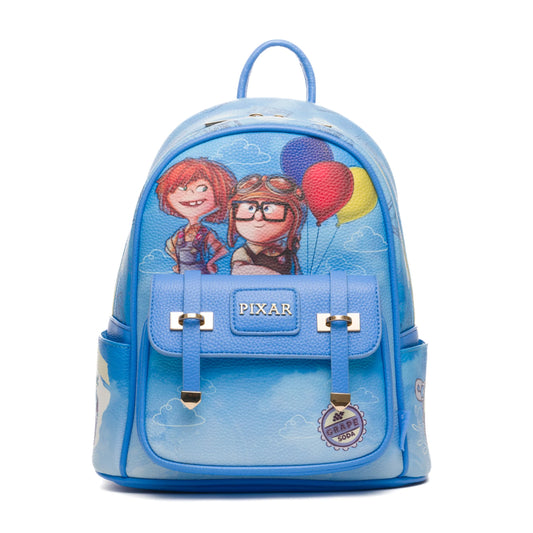 Wondapop Disney Pixar UP Carl and Ellie Mini Backpack - Blue