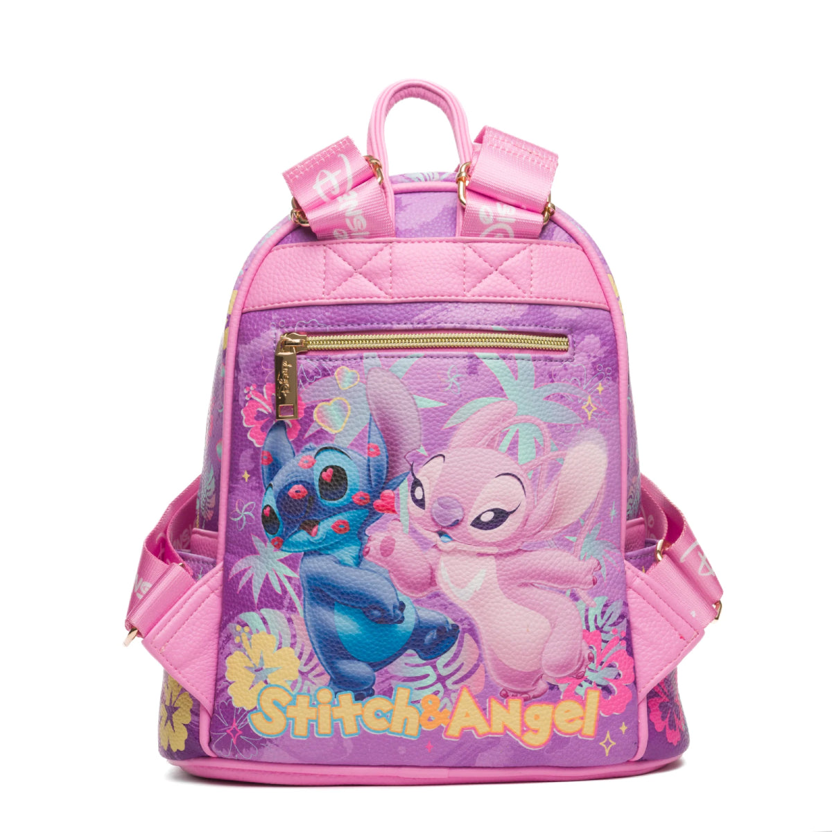 Disney Lilo and Stitch Mini Backpack - Purple/Pink