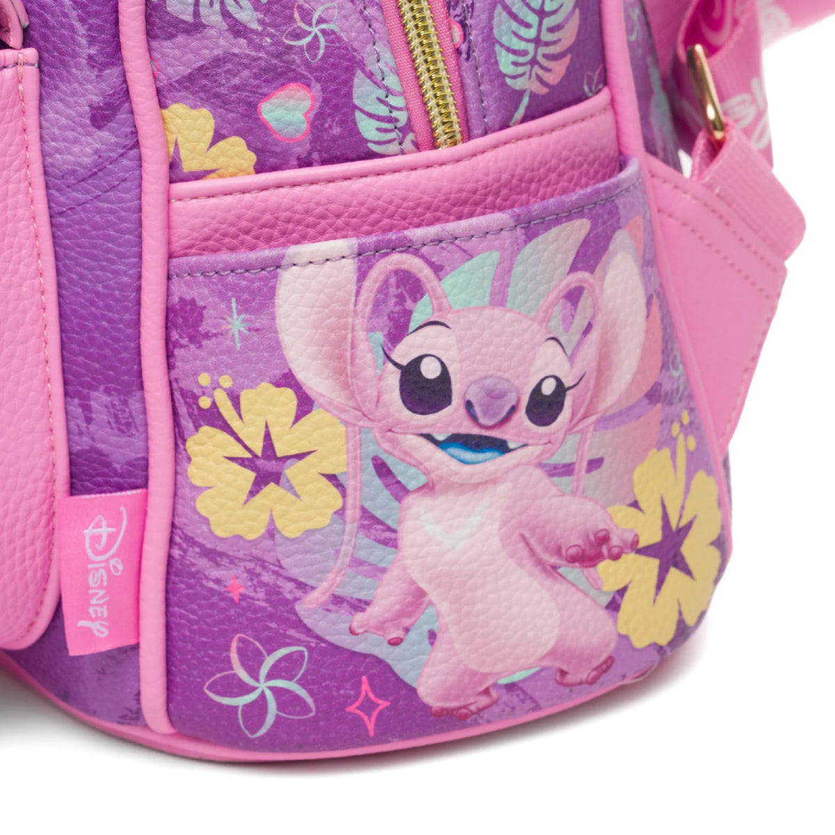 Disney Lilo and Stitch Mini Backpack - Purple/Pink