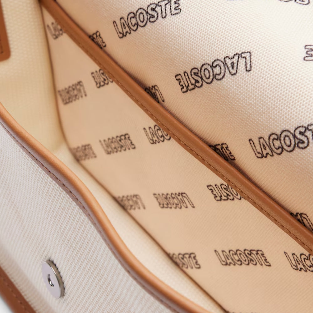 Lacoste Heritage Satchel Bag With Adjustable Strap