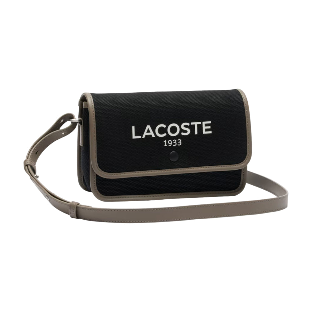 Lacoste Heritage Satchel Bag - Black