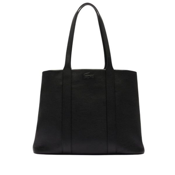 Lacoste Xl City Court Tote Bag with Laptop Pocket - Black– Curacao