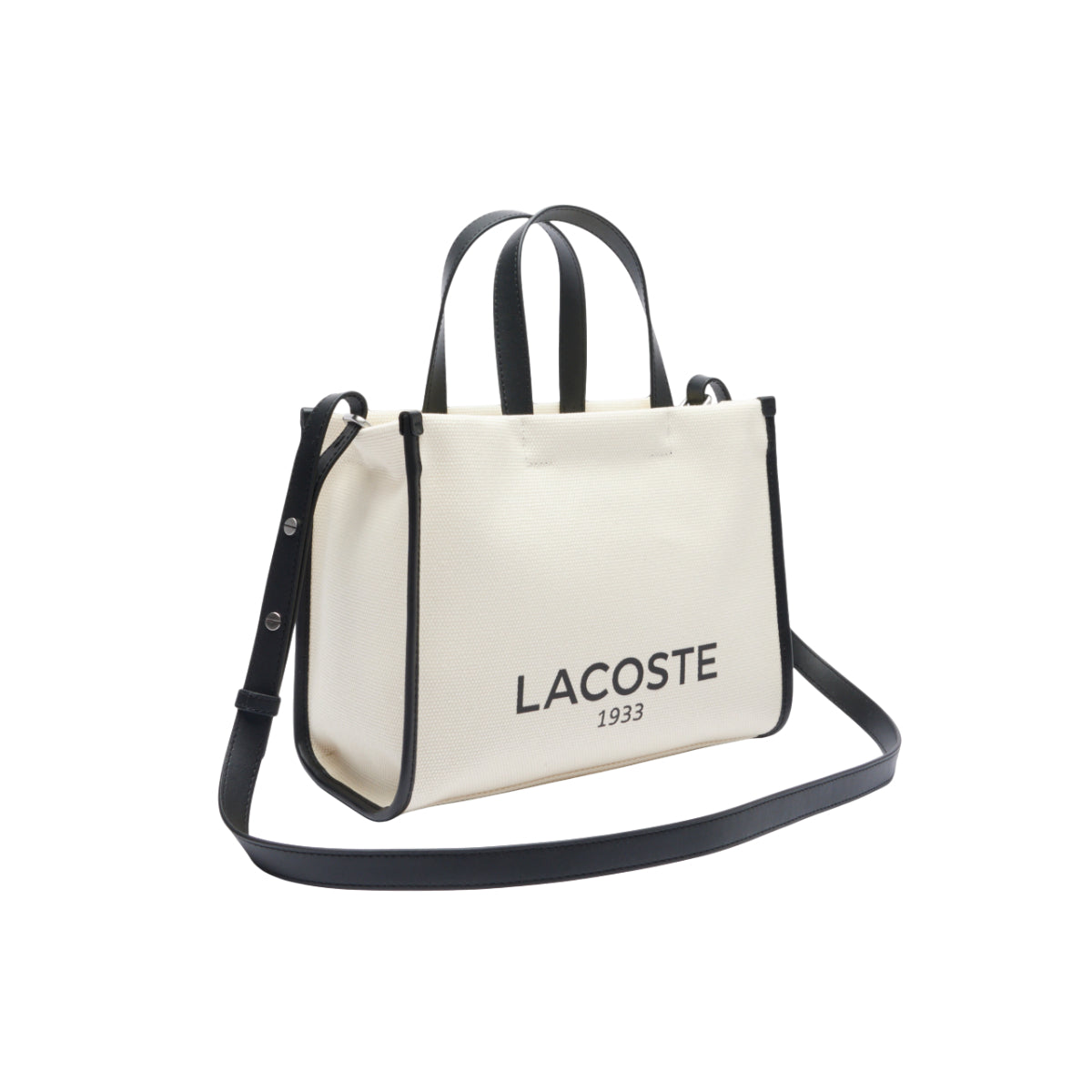 Lacoste Women's Small Heritage Tote Bag with Adjustable strap– Curacao