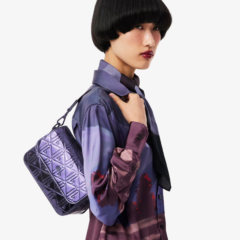 Lacoste Metallic Shoulder Bag