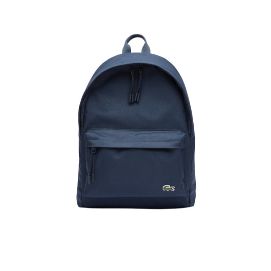 Lacoste Unisex Neocroc Backpack with Adjustable Strap - Blue